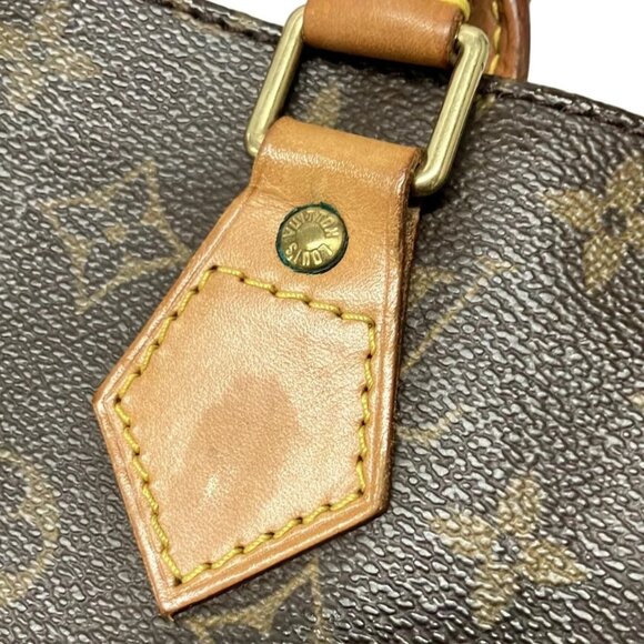 Auth LOUIS VUITTON Sac Plat M51140 Monogram - MI0020 Handbag Monogram Canvas - Picture 6 of 14